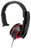 XH-50 Wired Mono Headset (Black/Red) thumbnail-3