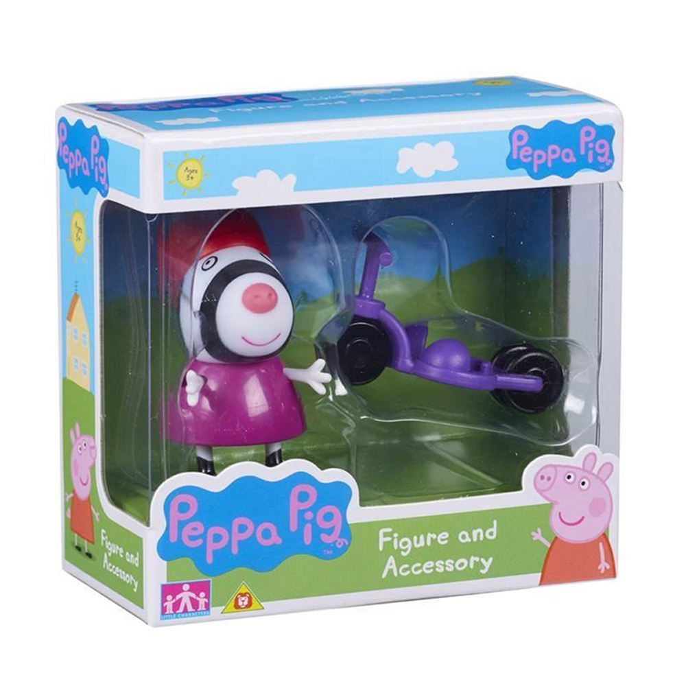 zoe zebra peppa pig toy