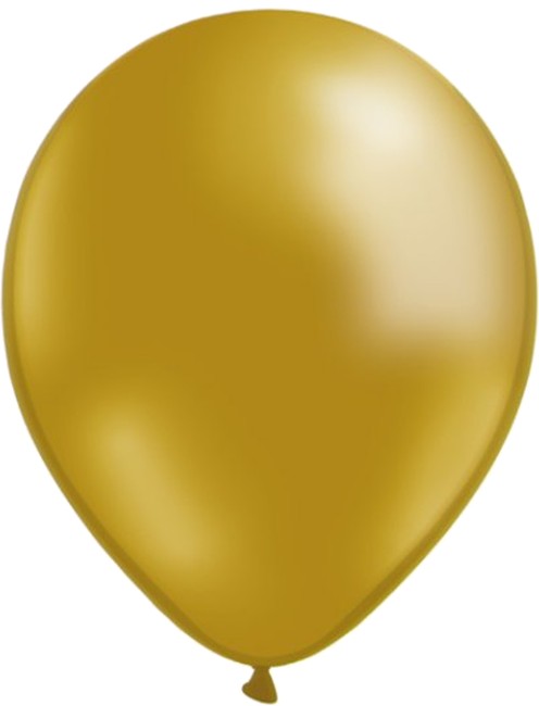 Balloons 25 pack - Metallic Gold