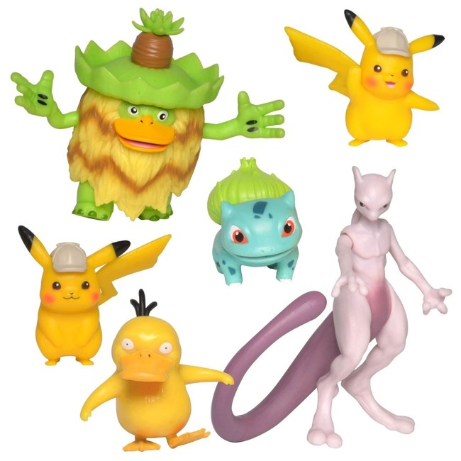 Pokémon - Detective Pikachu - Battle Figure Multipack (6-Pack) (97602)