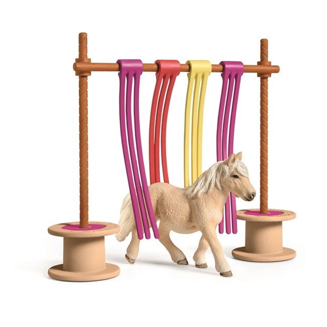 Schleich - Pony curtain obstacle (42484)