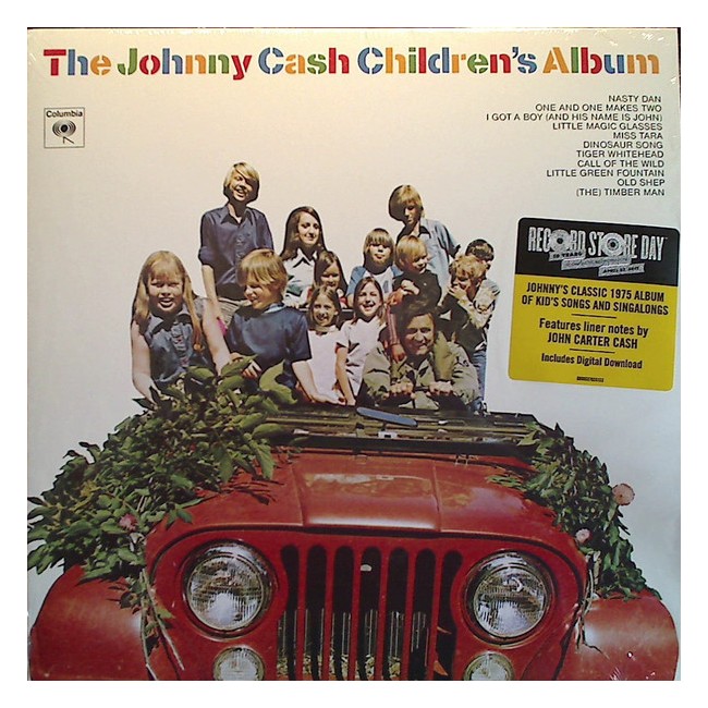 Johnny Cash ‎– The Johnny Cash Children's Album - Vinyl