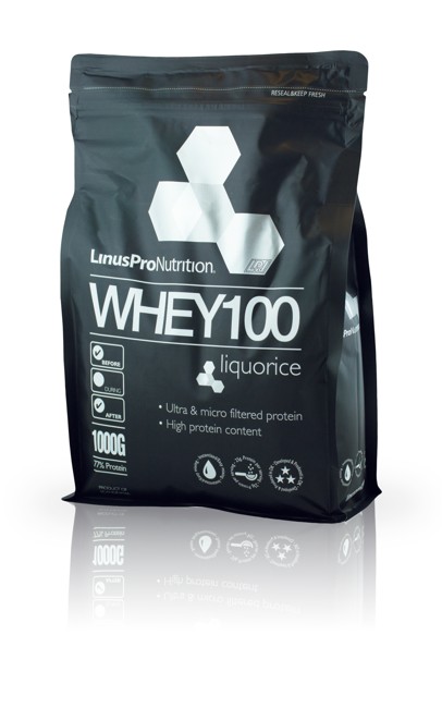 LinusPro WHEY100 Protein - Lakrids - 1kg