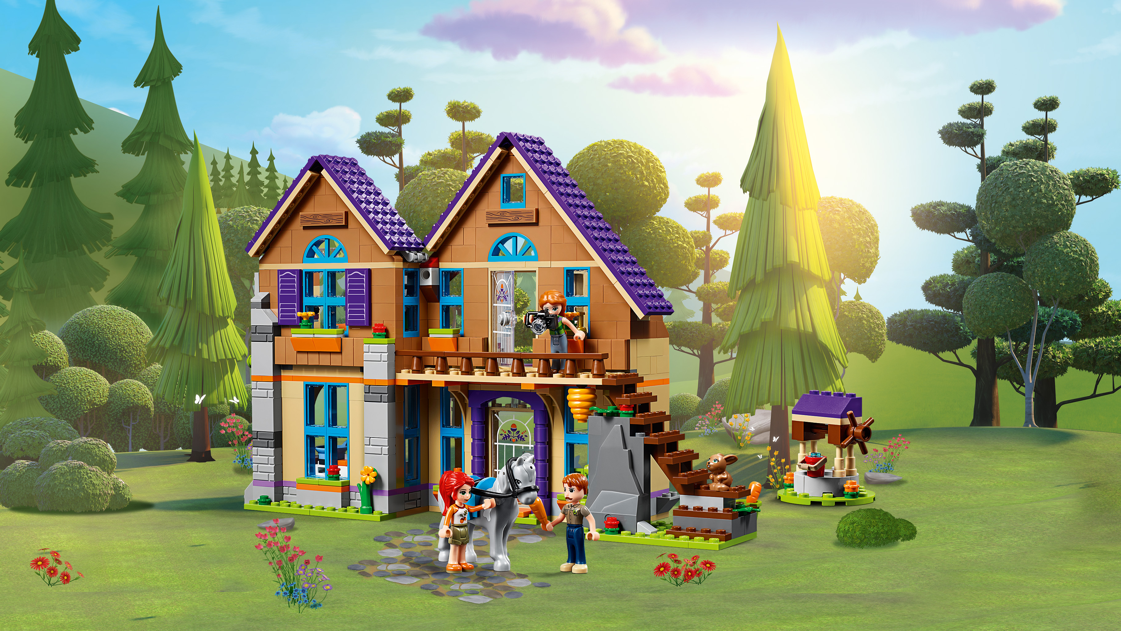 LEGO Friends Mia's Tree House Building Set - wide 2