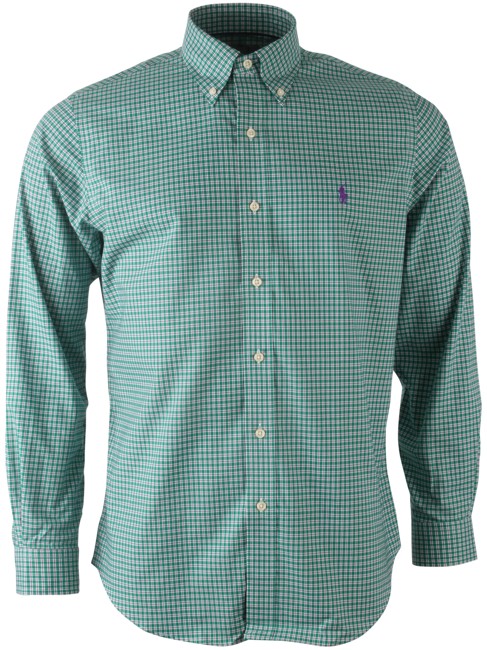 Ralph Lauren Poplin Shirt Evergreen