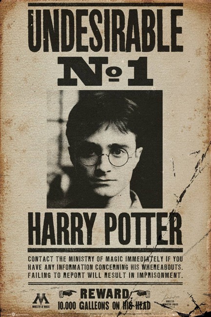 Harry Potter Undesirable No 1 Maxi Poster 61x91.5cm