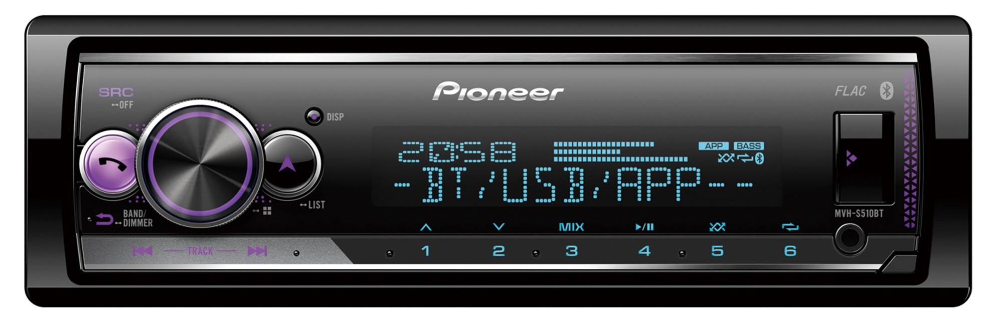Pioneer MVH-S510BT Bluetooth/USB