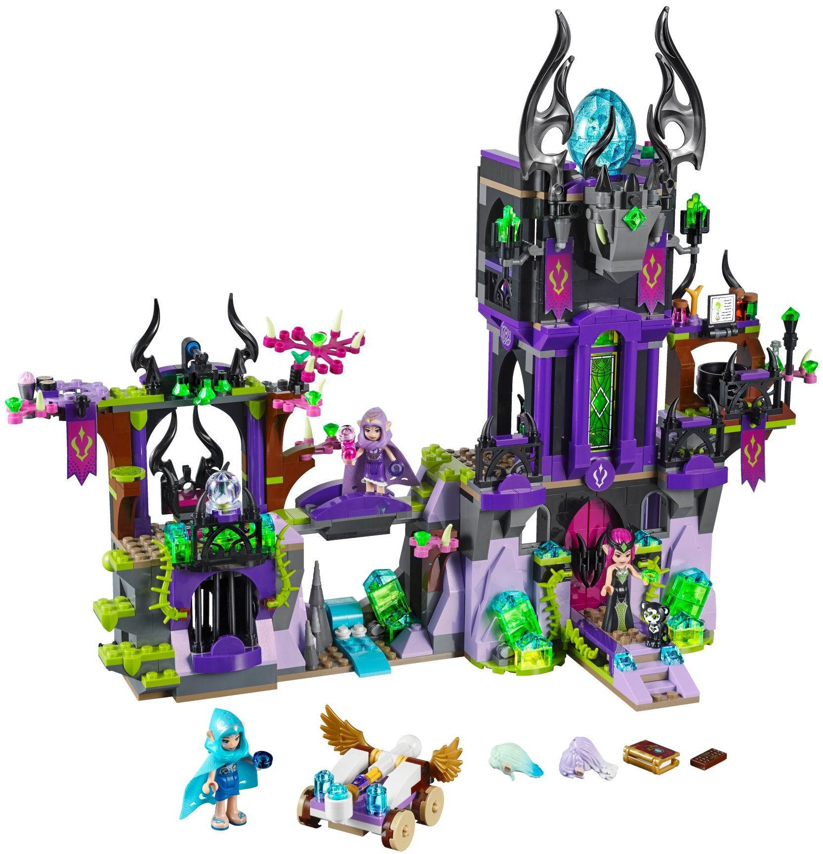 Unravel uddrag edderkop Køb LEGO Elves - Raganas magiske skyggeslot (41180)
