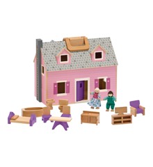 Melissa & Doug - Fold & Go Dollhouse (13701)