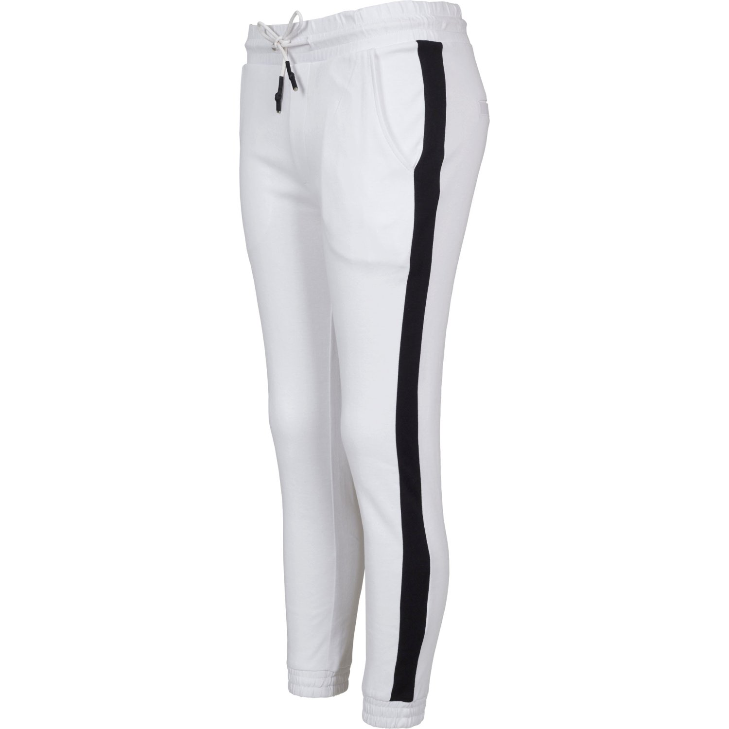 Buy Urban Classics Ladies - INTERLOCK Jogging Sweatpants white - M
