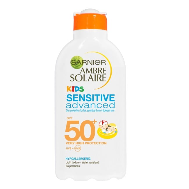 Garnier - Ambre Solaire - Kids Sensitive Adv. Solcreme 200ml- SPF 50+