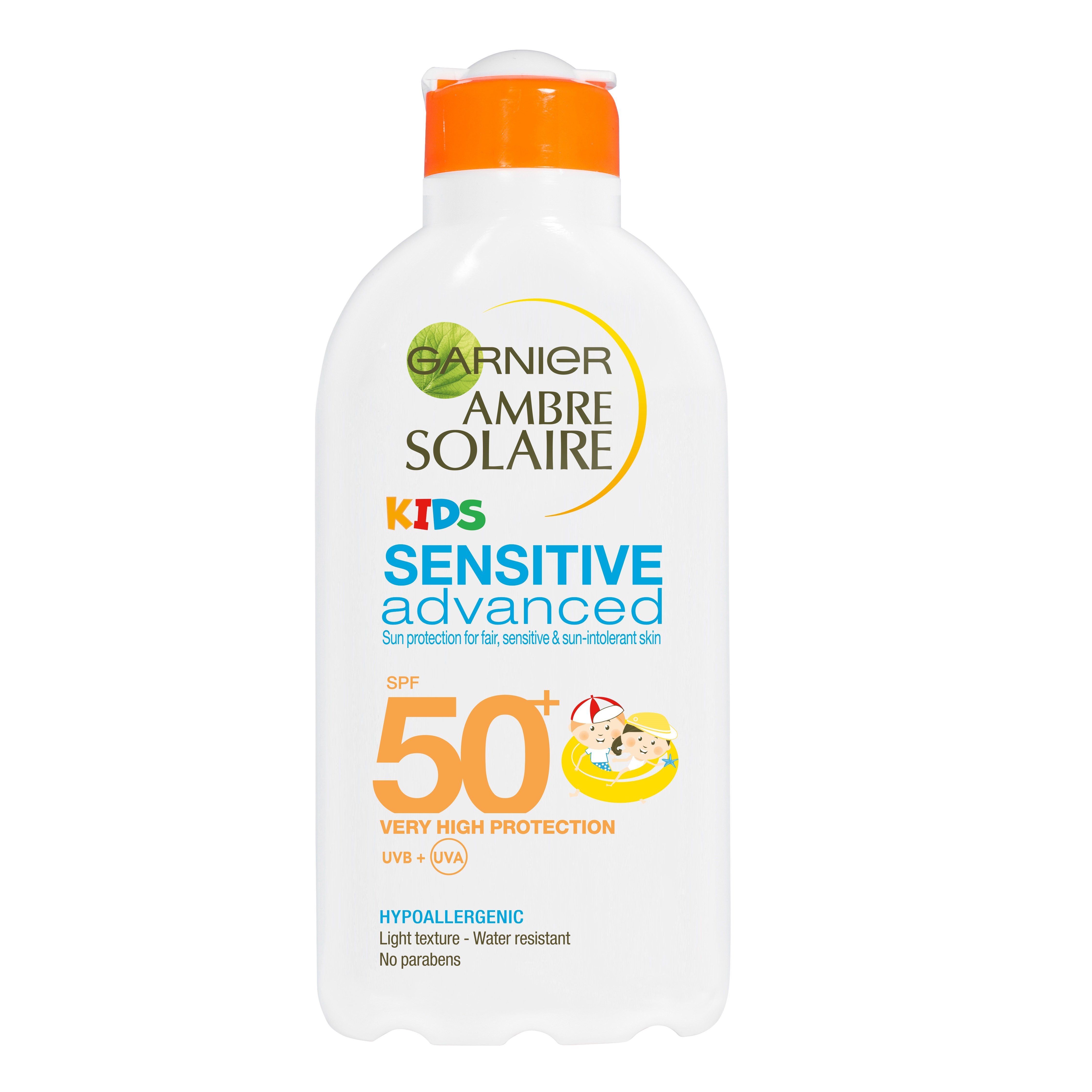 Garnier - Ambre Solaire - Kids Sensitive Adv. Sun 200ml- SPF 50+