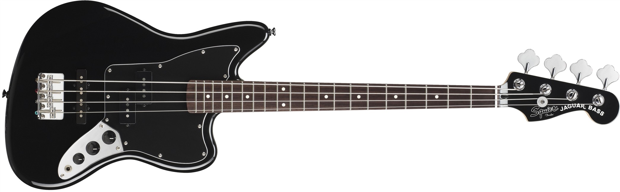 Squier By Fender - Vintage Modified Jaguar Special SS - Elektrisk Bas (Black)