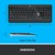 Logitech - MK540 ADVANCED Trådløst tastatur og mus Combo-set thumbnail-2