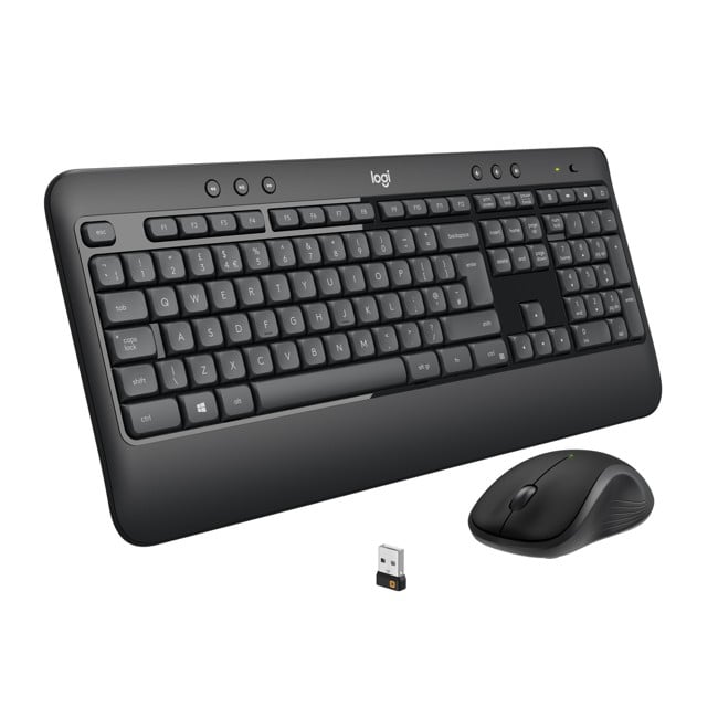 Logitech - MK540 ADVANCED Wireless Keyboard og Mus sæt - Nordic