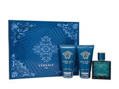 Versace - Eros - 50 ml Edt + 50 ml Shower gel + 50 ml AS balm - Giftset