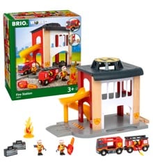 BRIO World - Rescue - Fire Station (33833)