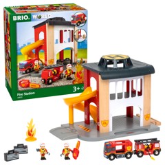 BRIO World - Rescue  - Hovedbrannstasjon (33833)