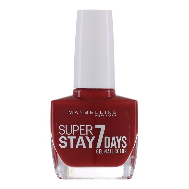 Maybelline - Forever Strong Nail Polish - Deep Red