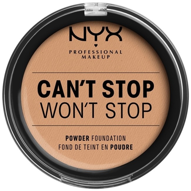 NYX Professional Makeup - Can't Stop Won't Stop Powder Foundation - Medium Olive