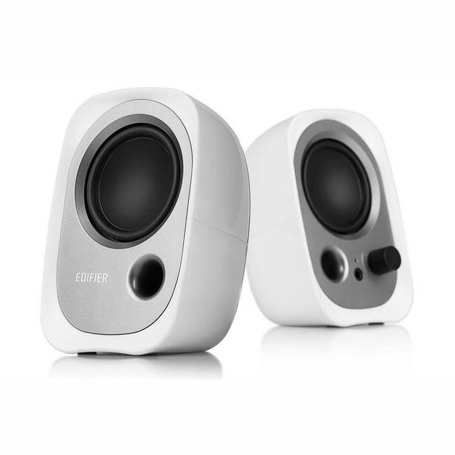 Edifier R12 Compact USB Powered PC Speakers - White