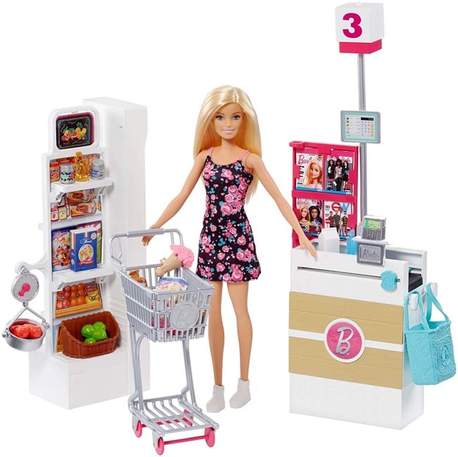 Barbie - Supermarked Sæt (FRP01)