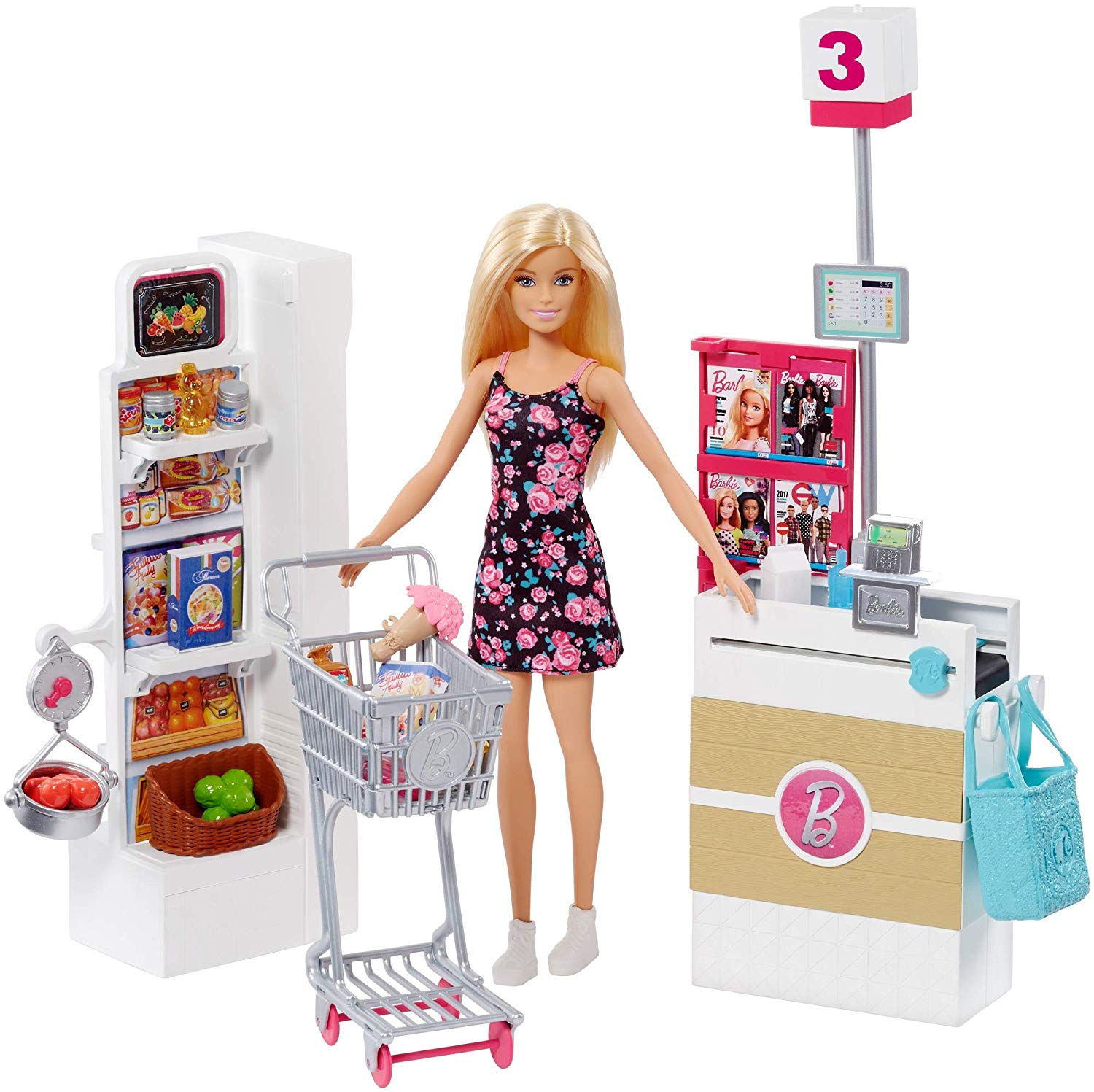 Barbie - Supermarket Set (FRP01) - Leker