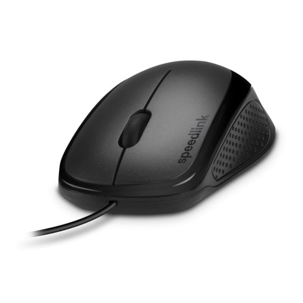 Speed-Link SPEEDLINK KAPPA Mouse - Mus - Optisk - 3 knapper - Svart
