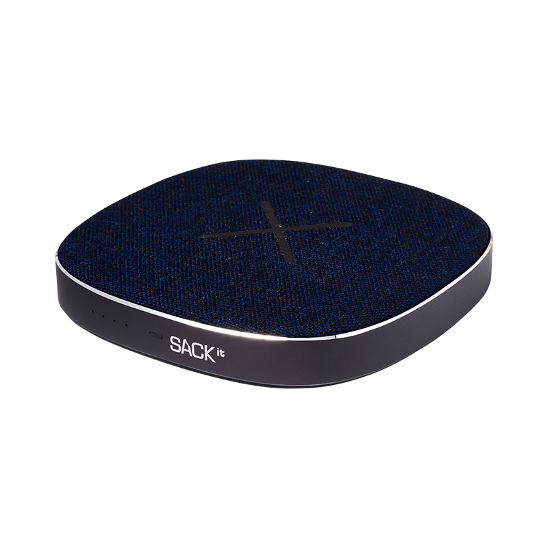 SACKit CHARGEit - Power Bank & Wireless Charger ( Navy )