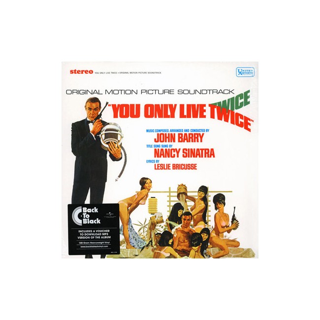 John Barry ‎– You Only Live Twice (Original Motion Picture Soundtrack) - Vinyl