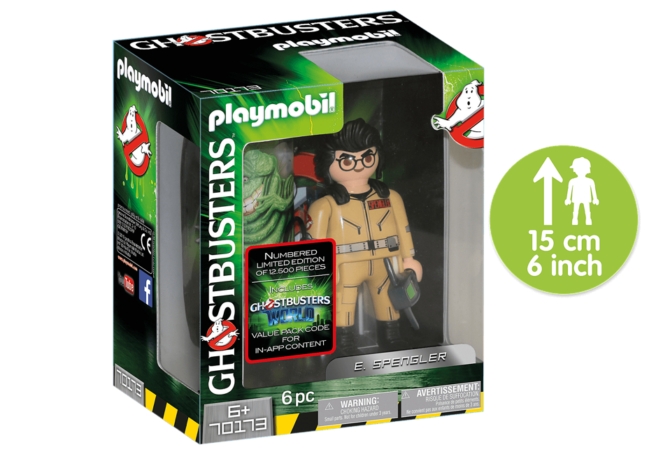 Playmobil - Ghostbusters TM Samlefigur E. Spengler (70173)