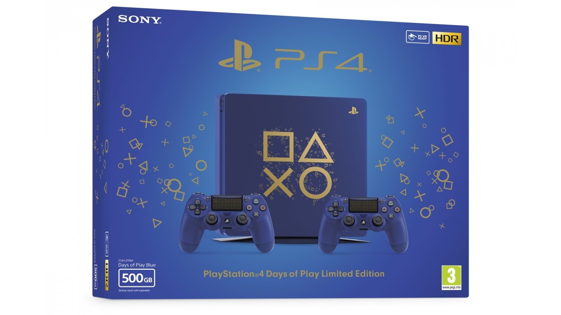 Playstation 4 Days of Play Limited Edition - 500GB