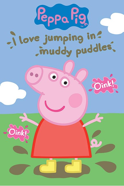 Peppa Pig Muddy Puddles Maxi Poster 61x91.5cm