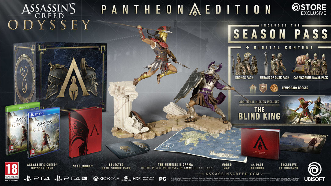 Buy Assassin S Creed Odyssey Pantheon Edition