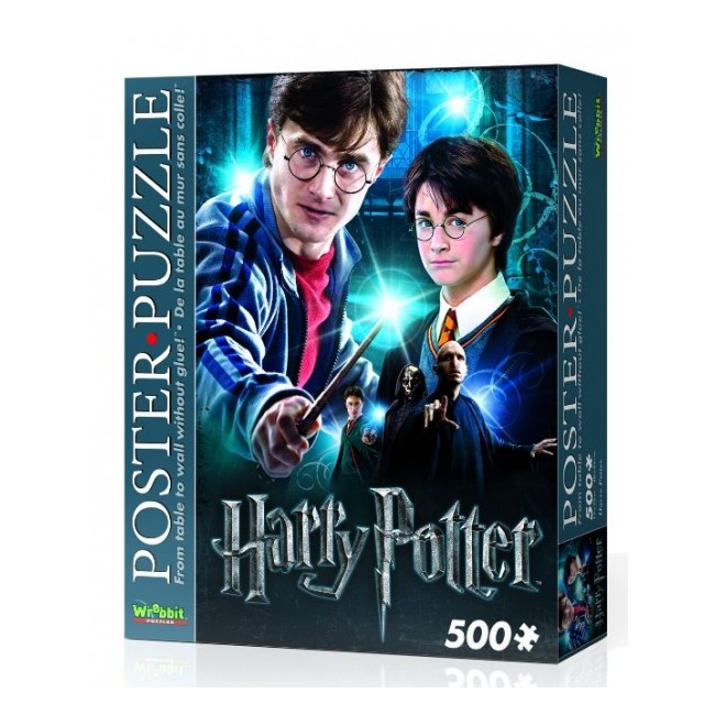 Wrebbit - Harry Potter - Poster puslespil, 500 brikker - Harry Potter