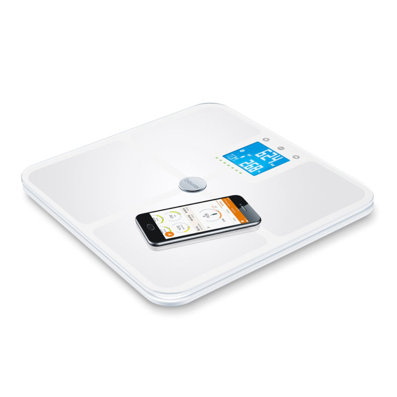 Beurer - BF950H White Body Analysis Weight - Bluetooth - 5 Years Warranty - s - Elektronikk