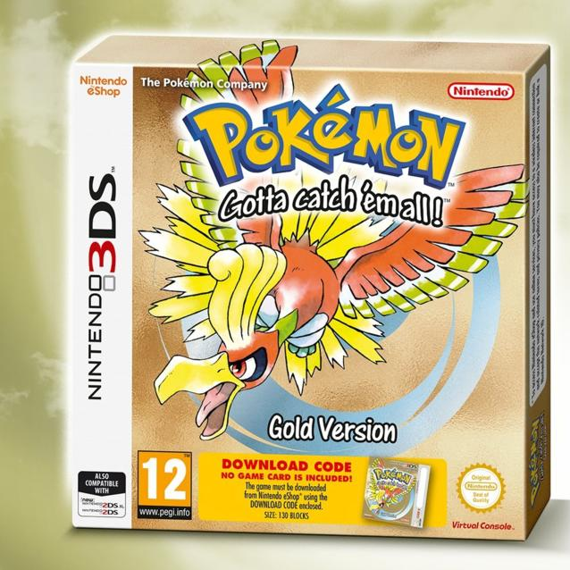 Pokemon Gold (Code in a box)
