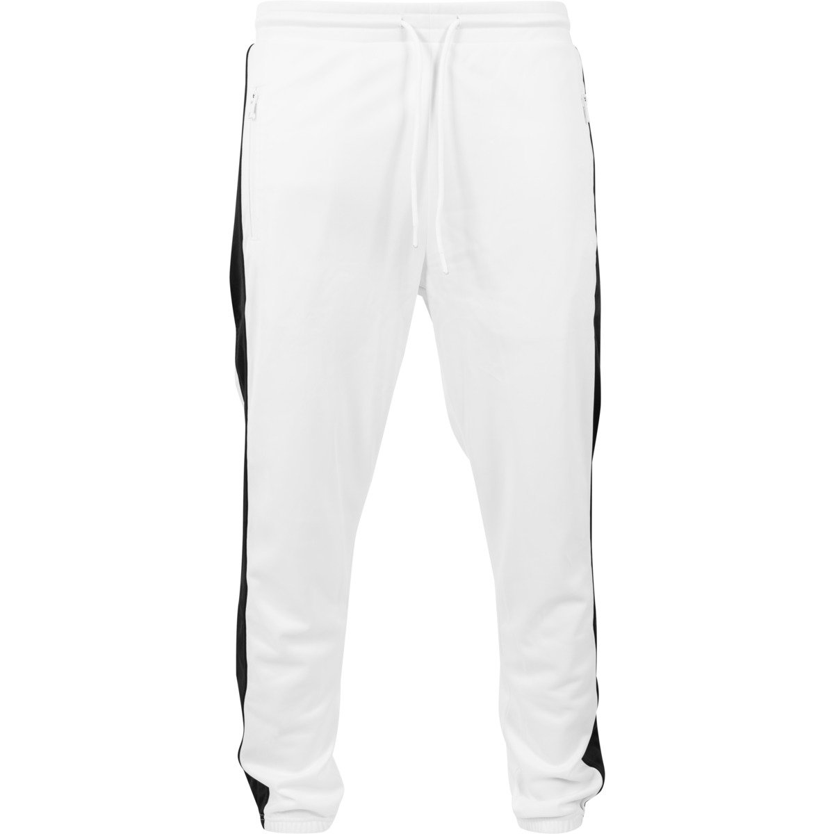 Buy Urban Classics TRACK PANT white / black