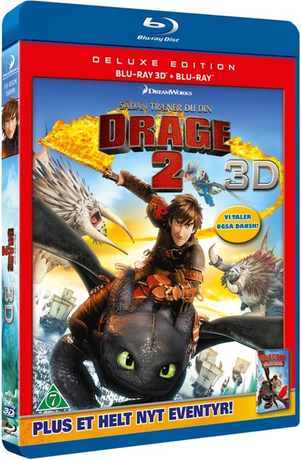 Sådan Træner du din Drage 2 / How to Train Your Dragon 2 (3D Blu-Ray)
