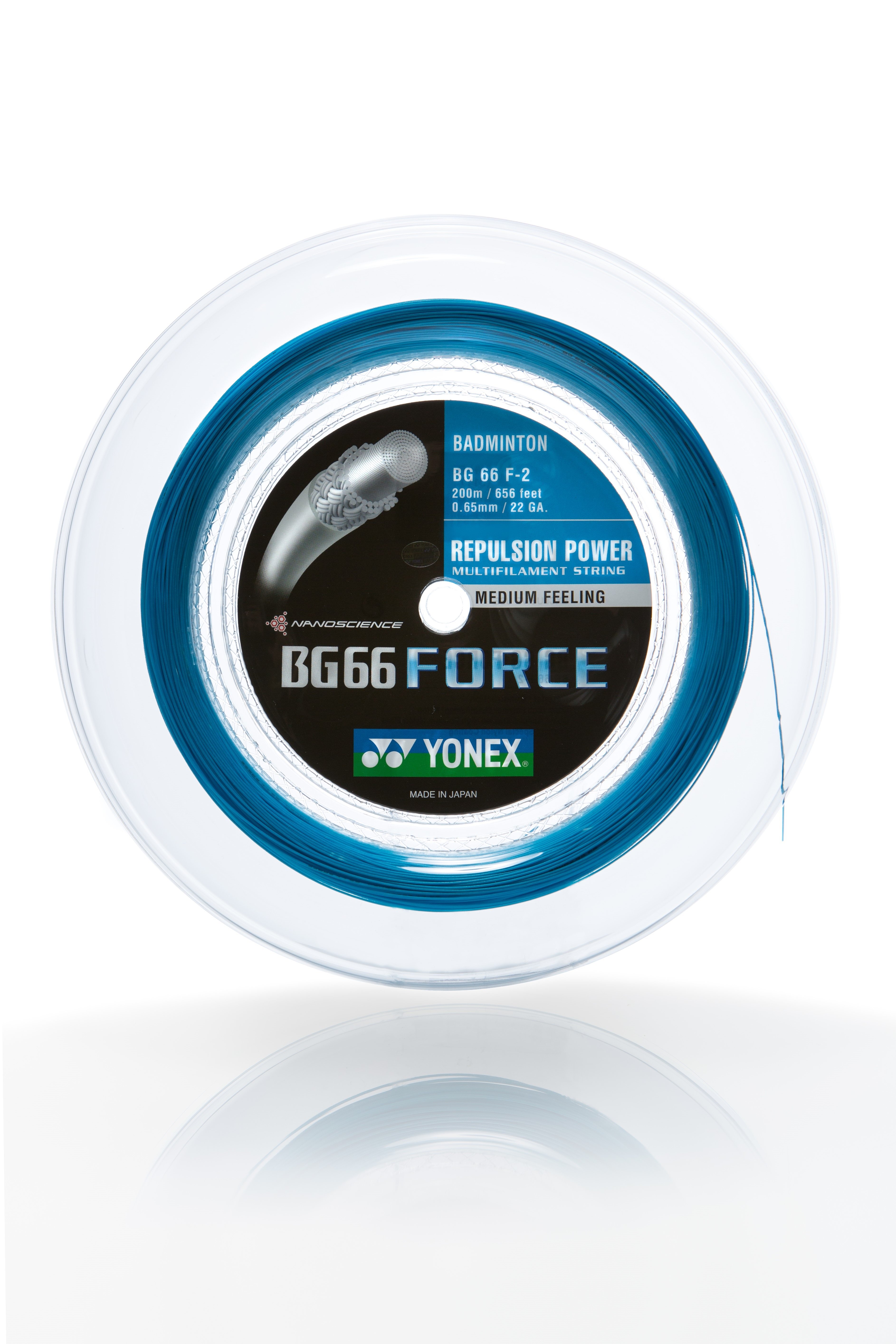 Yonex - BG66 Force Badminton string Blue