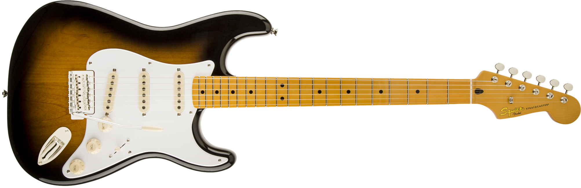 Squier By Fender - Classic Vibe 50's Stratocaster - Elektrisk Guitar (2-Color Sunburst)