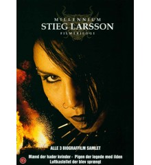 Millennium Stieg Larsson filmtrilogi - DVD
