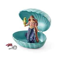 Schleich - Mermaid with Baby Seahorse in Shell (70563)