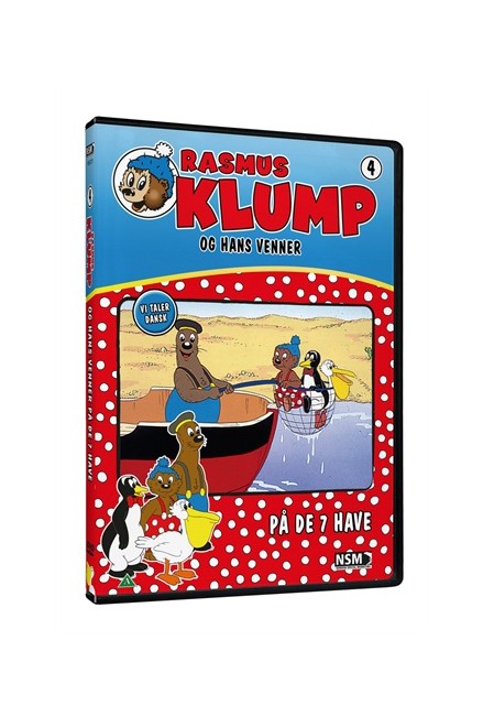 Rasmus Klump 4 - På De 7 Have - DVD