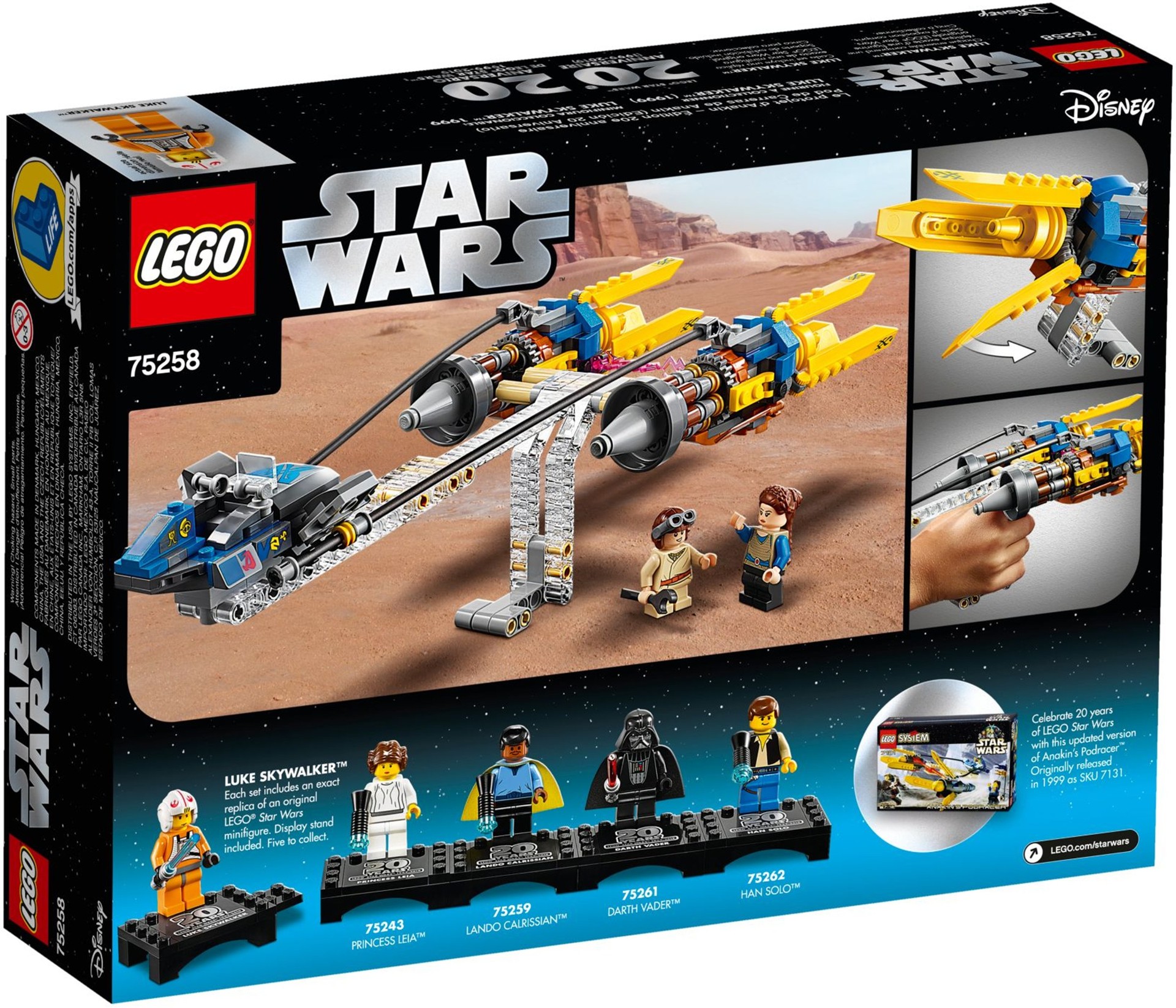 Buy Lego Star Wars Anakin S Podracer th Anniversary Edition