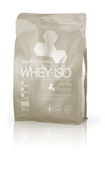 LinusPro WHEY ISO Protein - Vanilje - 1kg