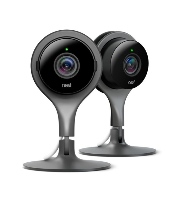 Nest Cam Security Camera - Black (Pack of 2)