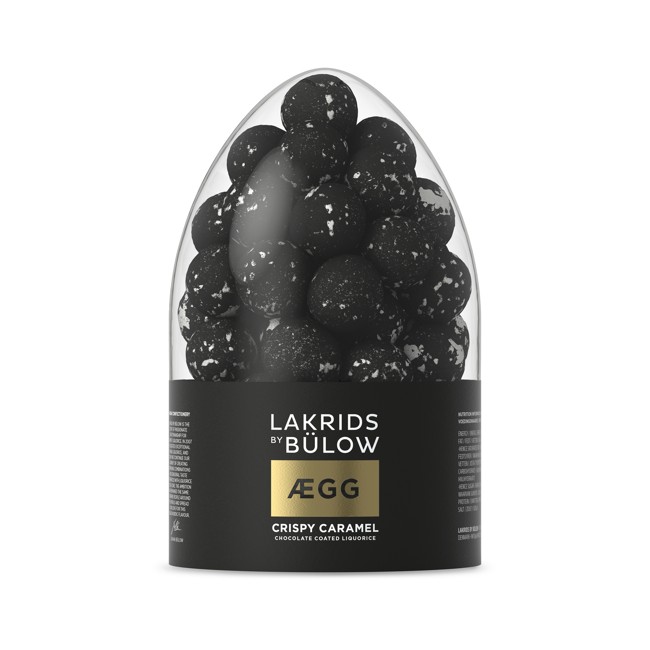 Lakrids By Bülow - EGG Påskeæg Crispy Karamel Chokolade Overtrukket Lakrids 2019 300 g