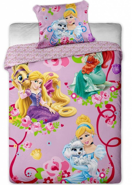 Disney Princess Palace Pets Cinderella - Duvet cover - Single - 140x200 cm - Multi
