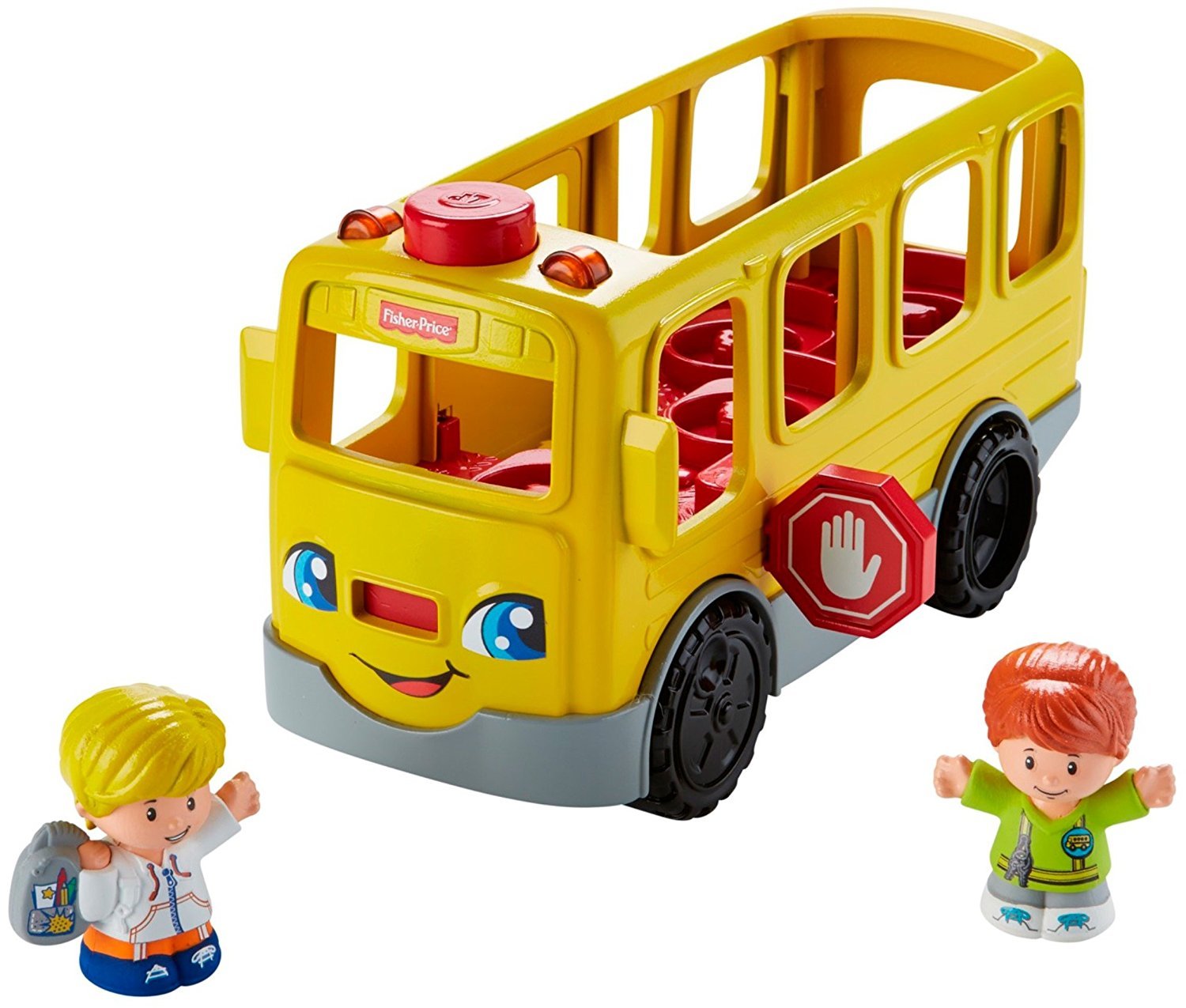 Fisher-Price - Little People - School Bus (danish) (FMT26)